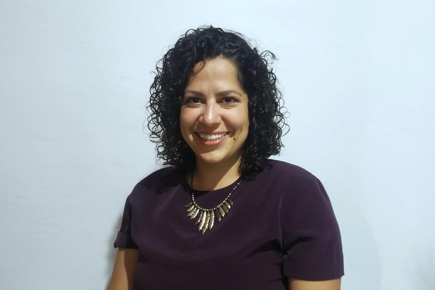 Doctoral Researcher Helen Alfaro.