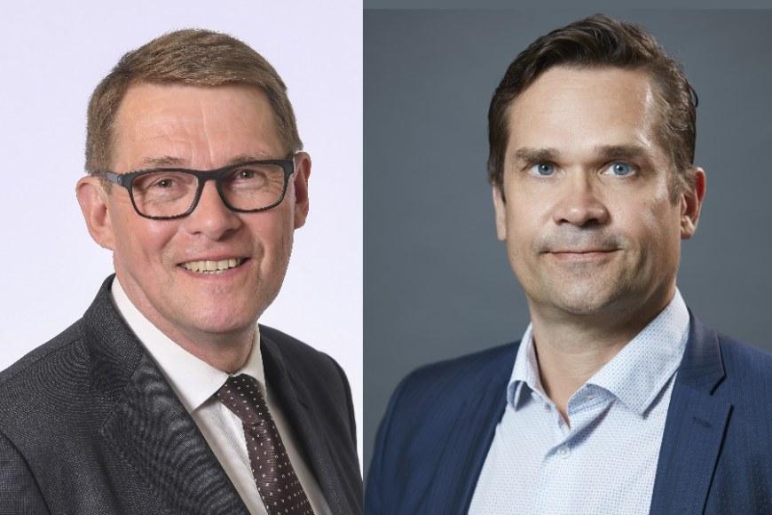 Matti Vanhanen ja Mika Aaltola