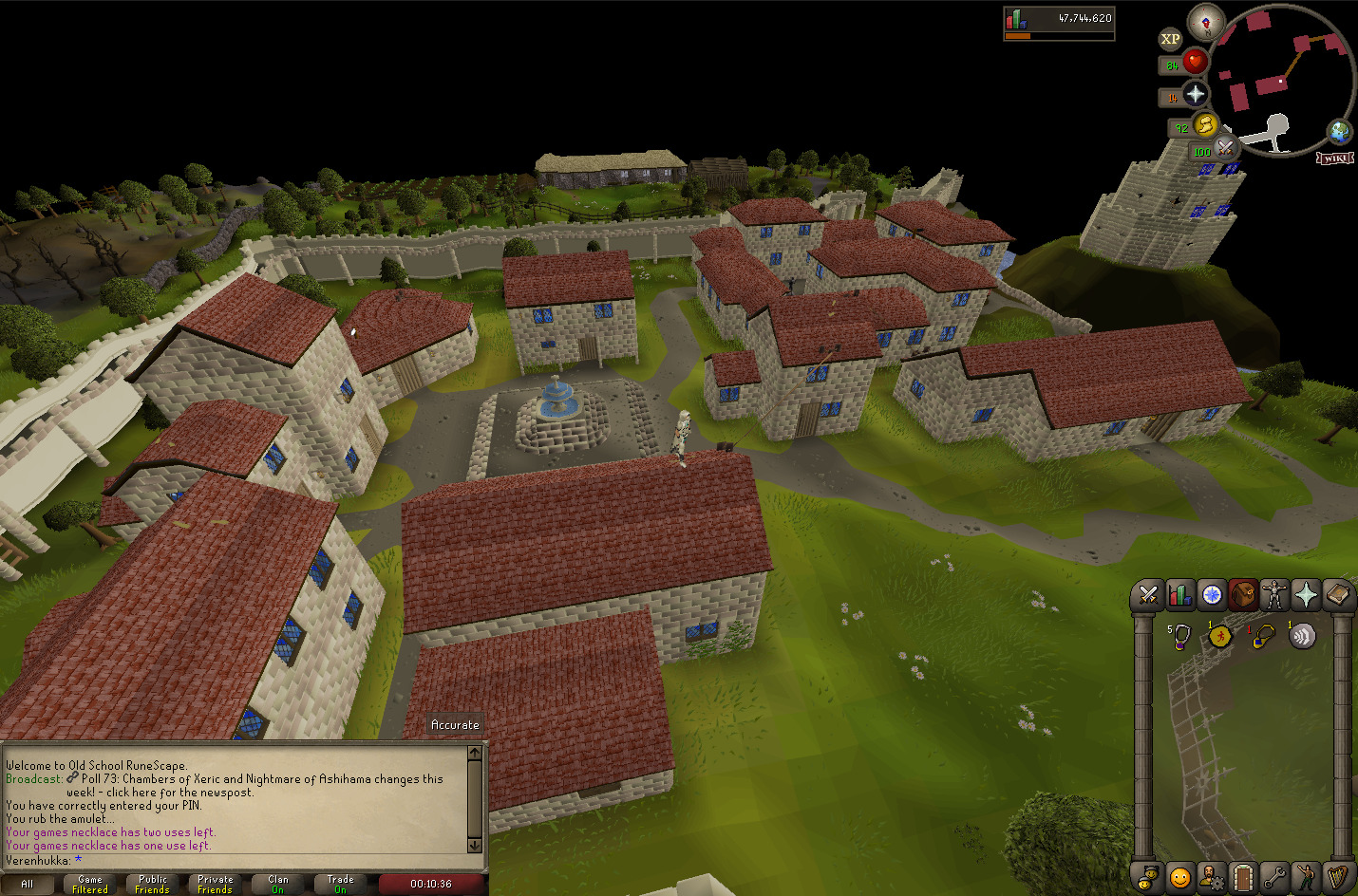Old School Runescape: MMORPG with thousands and thousands of hours